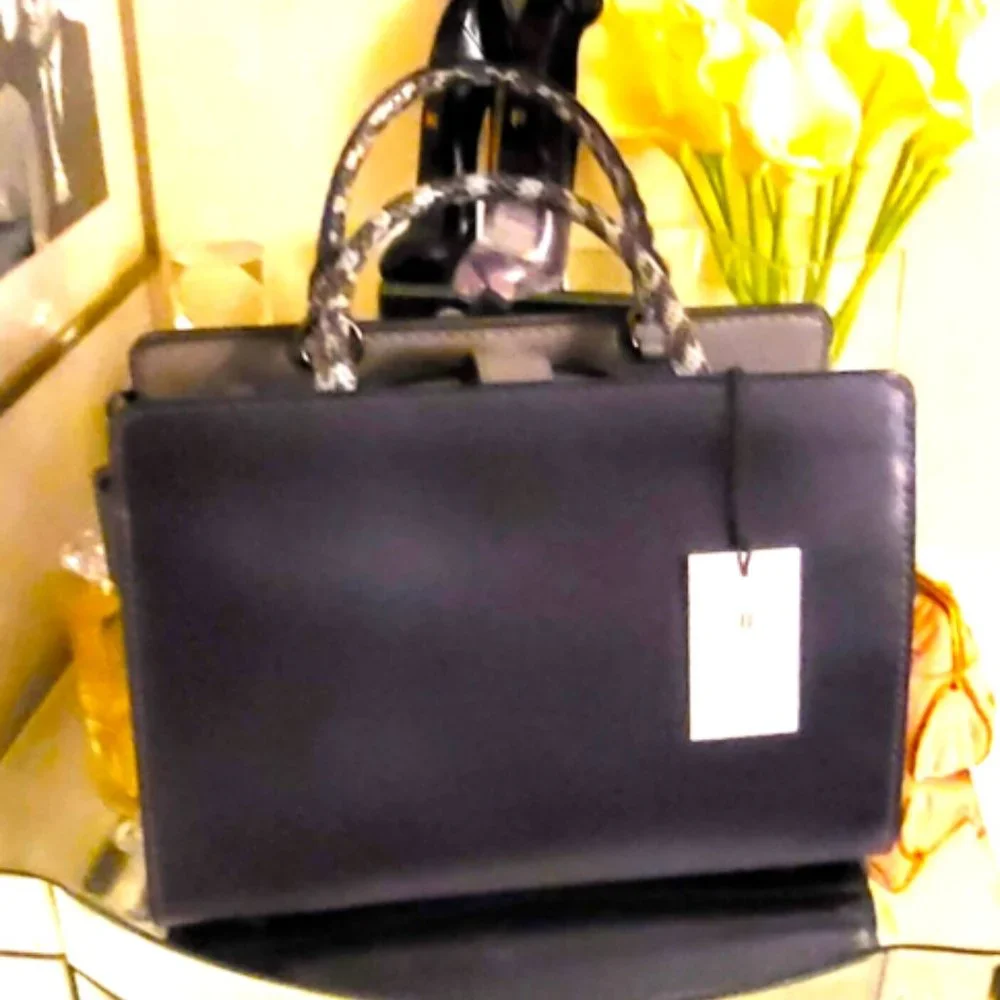 Coach 1941 Serra Satchel with Snakeskin Details - Picture 5 of 8